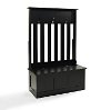 CF6001-BK Black Entryway Storage Bench - Ogden-4