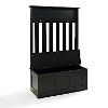 CF6001-BK Black Entryway Storage Bench - Ogden-5