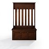 CF6001-MA Mahogany Brown Entryway Storage Bench - Ogden-5