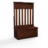CF6001-MA Mahogany Brown Entryway Storage Bench - Ogden-6