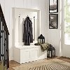 CF6001-WH White Entryway Storage Bench - Ogden
