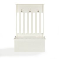 CF6001-WH White Entryway Storage Bench - Ogden-6