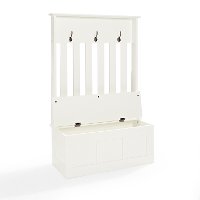 CF6001-WH White Entryway Storage Bench - Ogden-7