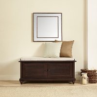 CF6010-ES Espresso Entryway Bench - Palmetto-2
