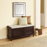 CF6010-ES Espresso Entryway Bench - Palmetto-3