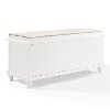 CF6010-WH White Entryway Bench - Palmetto-3