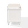 CF6010-WH White Entryway Bench - Palmetto-4