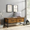 CF6115-NA Natural Pine Entryway Bench - Roots-1