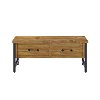 CF6115-NA Natural Pine Entryway Bench - Roots-5