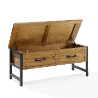 CF6115-NA Natural Pine Entryway Bench - Roots-7