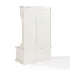 CF6006-WH Distressed White Hall Tree - Seaside-5