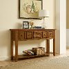 CF6007-MP Brown Entryway Table - Sienna-1
