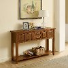 CF6007-MP Brown Entryway Table - Sienna-3