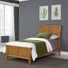 Classic Mission Oak Twin Bed - Arts & Crafts