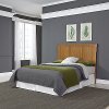 Classic Mission Oak Queen Size Headboard - Arts & Crafts