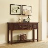 CF6007-RM Cherry Brown Entryway Table - Sienna-1