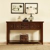 CF6007-RM Cherry Brown Entryway Table - Sienna-2