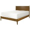 KF725001AC Mid Century Modern Acorn Brown Queen Platform Bed - Landon-5