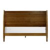 KF725001AC Mid Century Modern Acorn Brown Queen Platform Bed - Landon-8