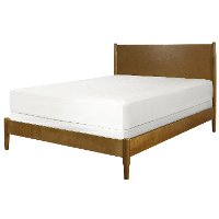 KF726001AC Mid Century Modern Acorn Brown King Platform Bed - Landon-5