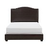 KF705004BR Contemporary Brown Queen Upholstered Bed - Bellingham-5