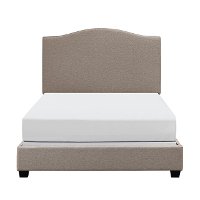 KF705004OL Contemporary Oatmeal Queen Upholstered Bed - Bellingham-3