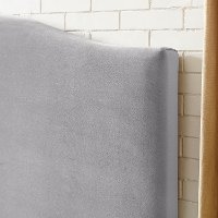 KF705004SL Contemporary Gray Queen Upholstered Bed - Bellingham-3