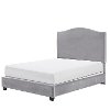 KF705004SL Contemporary Gray Queen Upholstered Bed - Bellingham-4