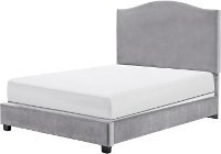 KF705004SL Contemporary Gray Queen Upholstered Bed - Bellingham-4