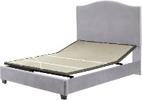 KF705004SL Contemporary Gray Queen Upholstered Bed - Bellingham-6