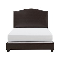 KF706004BR Contemporary Brown King Upholstered Bed - Bellingham-5