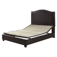 KF706004BR Contemporary Brown King Upholstered Bed - Bellingham-6