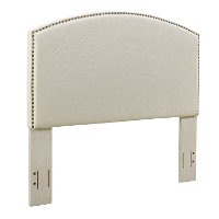 CF90008-501CR Classic Cream Upholstered Full-Queen Headboard - Cassie-2