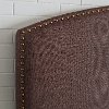 CF90008-601BO Classic Brown Upholstered King Headboard - Cassie-2