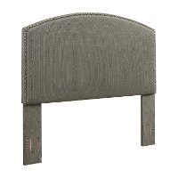 CF90008-601SH Classic Gray Upholstered King Headboard - Cassie-2