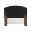 KF705008BO Classic Brown Queen Upholstered Bed - Cassie-6