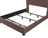 KF705008BO Classic Brown Queen Upholstered Bed - Cassie-7