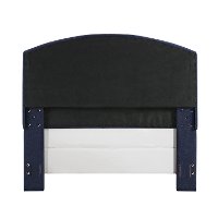 KF705008NV Classic Navy Queen Upholstered Bed - Cassie-7