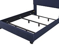 KF705008NV Classic Navy Queen Upholstered Bed - Cassie-8