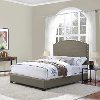 KF705008SH Classic Shadow Gray Queen Upholstered Bed - Cassie