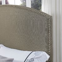 KF705008SH Classic Shadow Gray Queen Upholstered Bed - Cassie-3