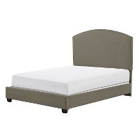 KF705008SH Classic Shadow Gray Queen Upholstered Bed - Cassie-4