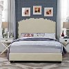 KF706008CR Classic Cream King Upholstered Bed - Cassie-2