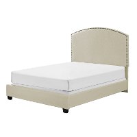KF706008CR Classic Cream King Upholstered Bed - Cassie-4
