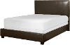 KF705002BR Contemporary Brown Queen Upholstered Bed - Drake-3