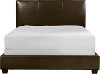 KF705002BR Contemporary Brown Queen Upholstered Bed - Drake-4
