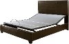 KF705002BR Contemporary Brown Queen Upholstered Bed - Drake-5