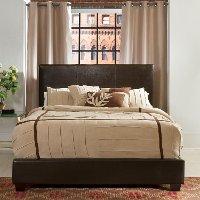 KF7006002BR Contemporary Brown King Upholstered Bed - Drake-2