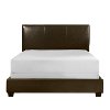 KF706002BR Contemporary Brown King Upholstered Bed - Drake-4