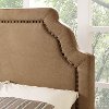 KF705009CM Classic Camel Brown Queen Upholstered Bed - Loren-3